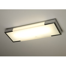 Lampe de plafond en aluminium fluorescente carrée